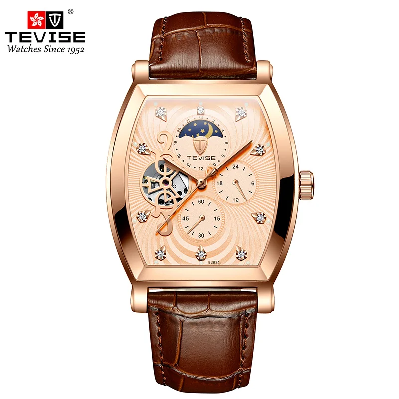 5A Tevise watches women wrist luxury diamond watches men luxury watch box relojes ro Christmas gifts