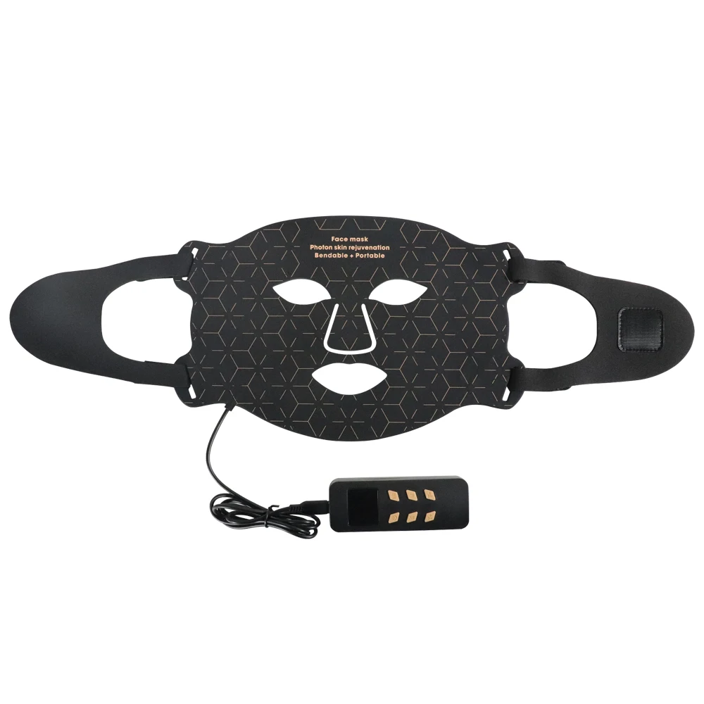 Red Light Therapy Mask 240 PCS LED QTY Silicone Led Mask USB 4 Colors Skin Care Beauty Led Light Red Light Therapy