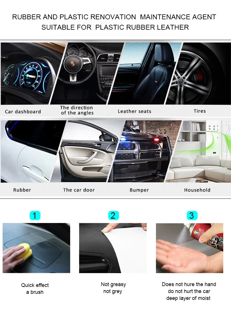 High Quality Dashboard Silicone Polish