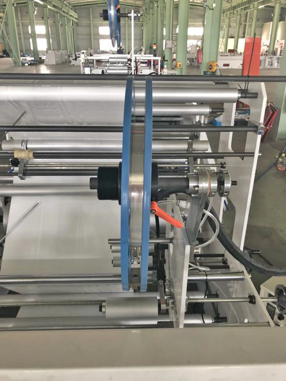 
Automatic multifunctional security duty free courier bag making machine 