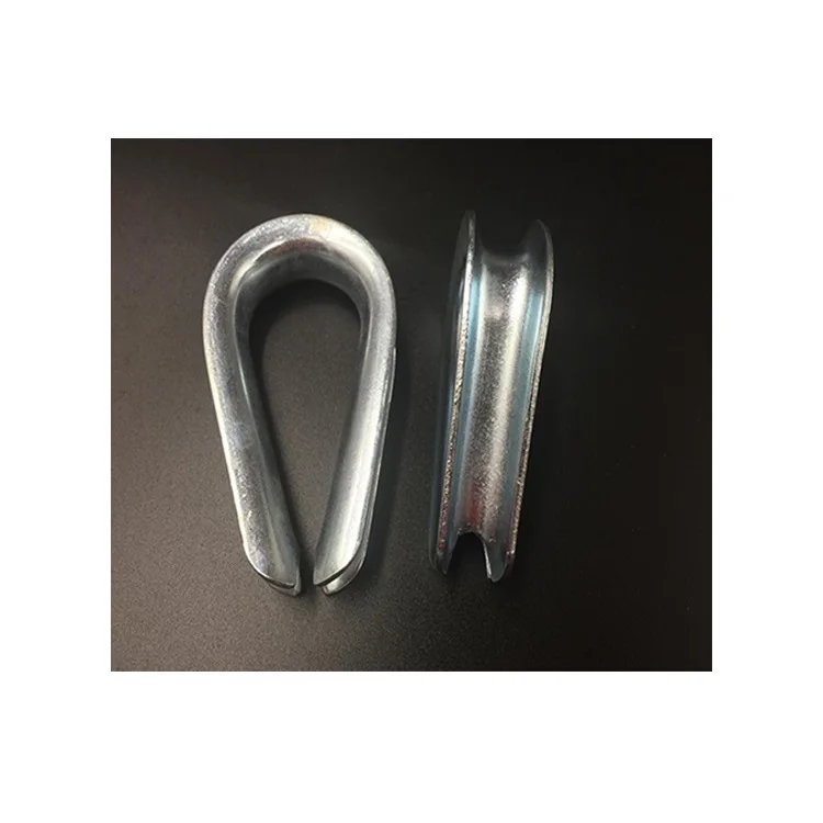 6899A thimble wire rope 6mm Din6899 B Wire Rope Thimble Wire Rope Fitting