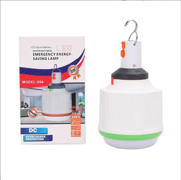 New Rechargeable Emergency Light High Brightness With Removable Replacement  Battery DC 5V Bulb