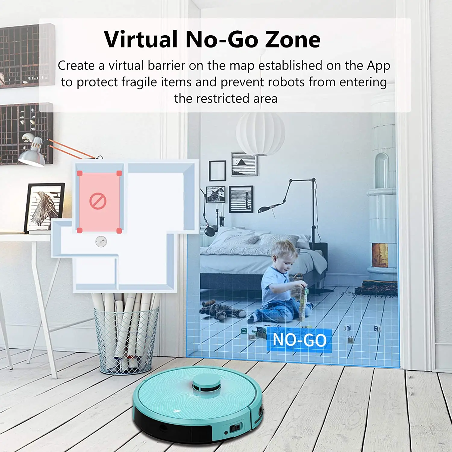Робот-пылесос TECBOT OEM для сухой и влажной уборки 0