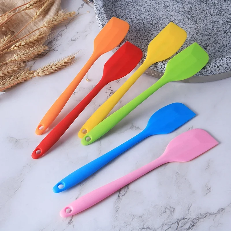 Spatula silicone kitchen utensils baking tools heat resistant cream cake silicone spatula set