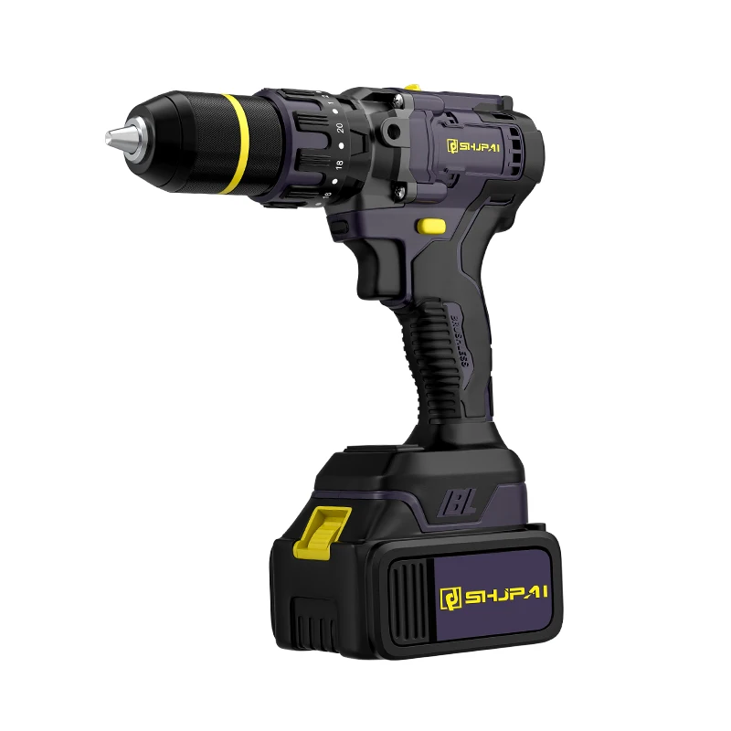 21v brushless three-function drill 58n.m 2Ah