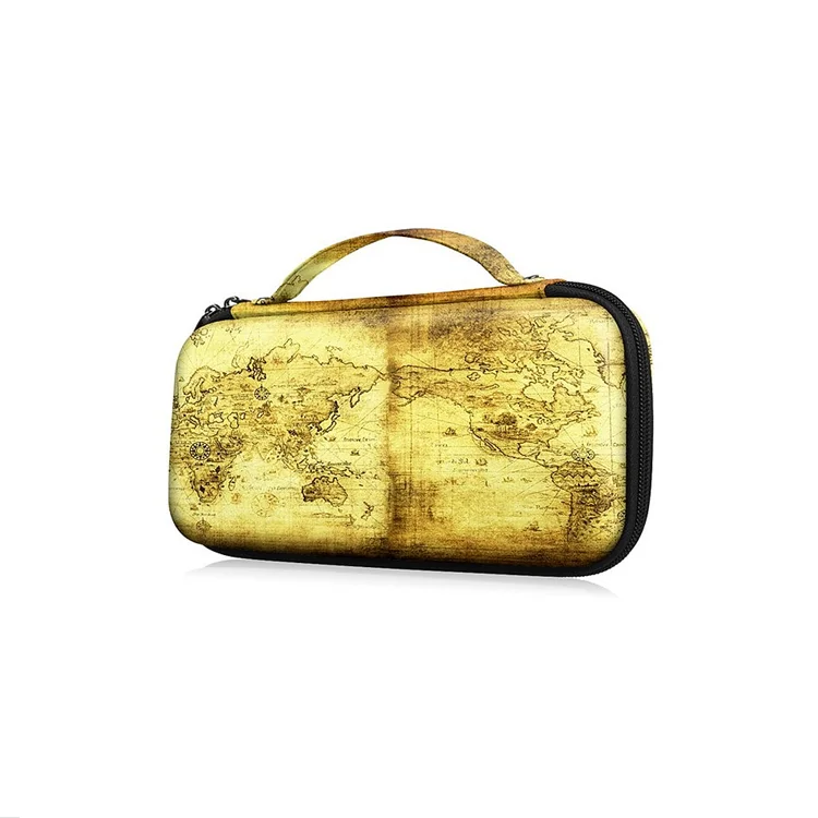 Factory Customized EVA Hard Carrying Case Compatible for Nintendo Switch System Custom Travel CROWN Logo Style Zipper Color Eco