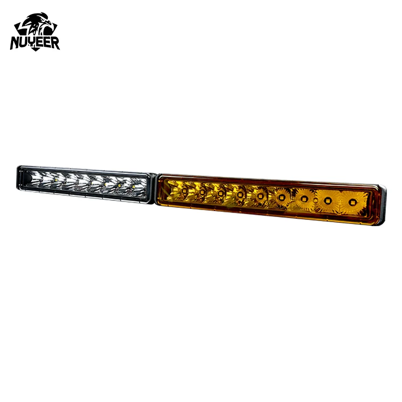 Single Row IP68 Waterproof Off Road Led Lighting Bar 45W 10 Inch 4x4 Car Led Light Bar for Vehicle UTV ATV Pickup
