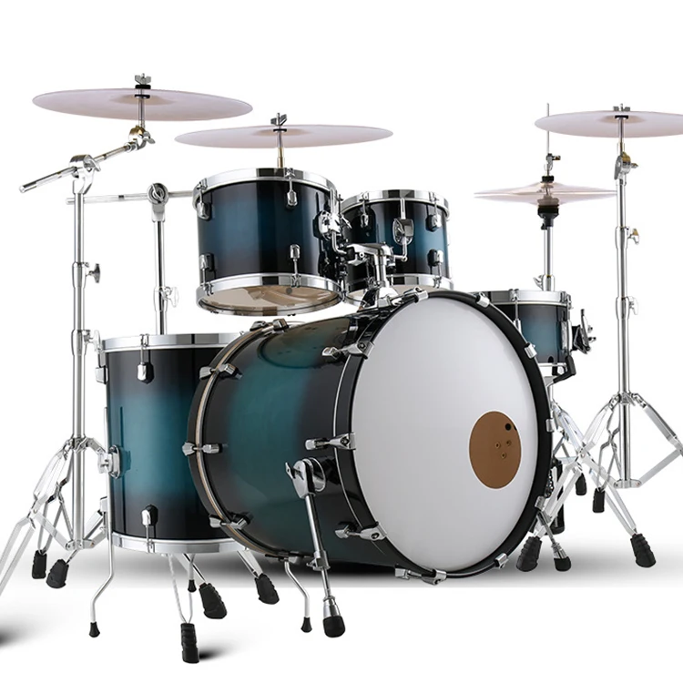 High Quality Factory OEM/ODM Professional Drum Set 4 Cymbals 5 Drum