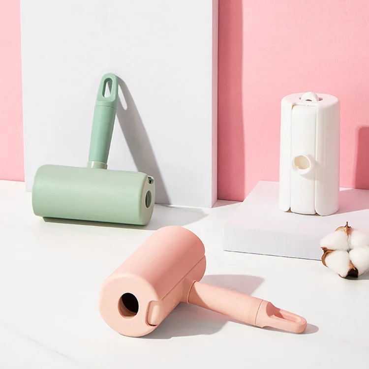 Меховой волшебный многоразовый ролик для удаления шерсти домашних животных, ролик для удаления шерсти собак, кошек, ролик для удаления шерсти домашних животных с крышкой