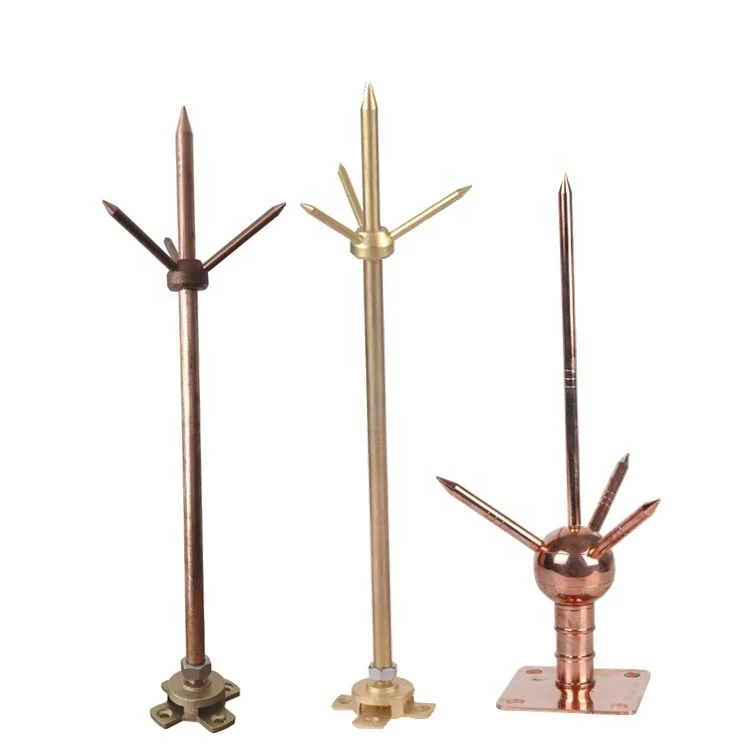 Лидер продаж, молниеотвод, цена системы защиты от молнии, медный/латунный молниеотвод