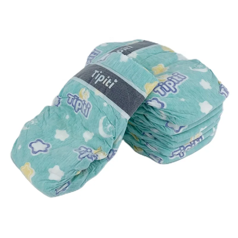 Wholesale Free Sample Disposable OEM Brand Breathable Soft Premium Quality Pampering Baby Diapers