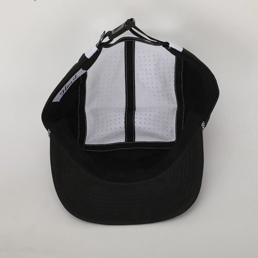 OEM пользовательский дизайн резиновая печать логотипа 5 панелей кепка для кемпинга Спортивная Беговая Кепка легкая