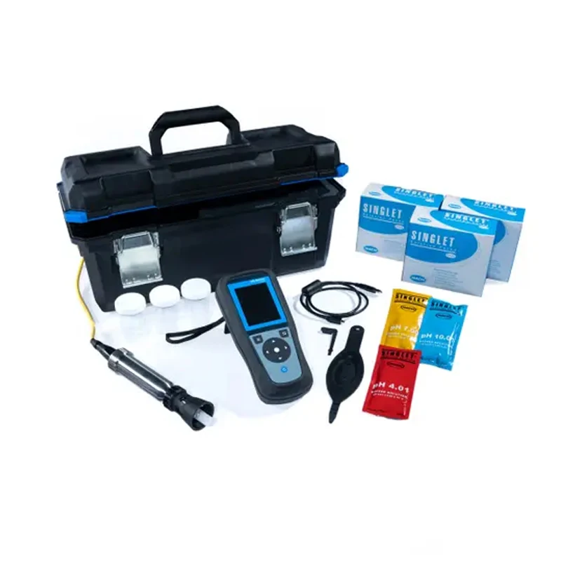 HACH HQ1110 Portable pH/ORP/mV Meter with Rugged Field Gel ORP Electrode  5 m Cable PN.LEV015.80.11104