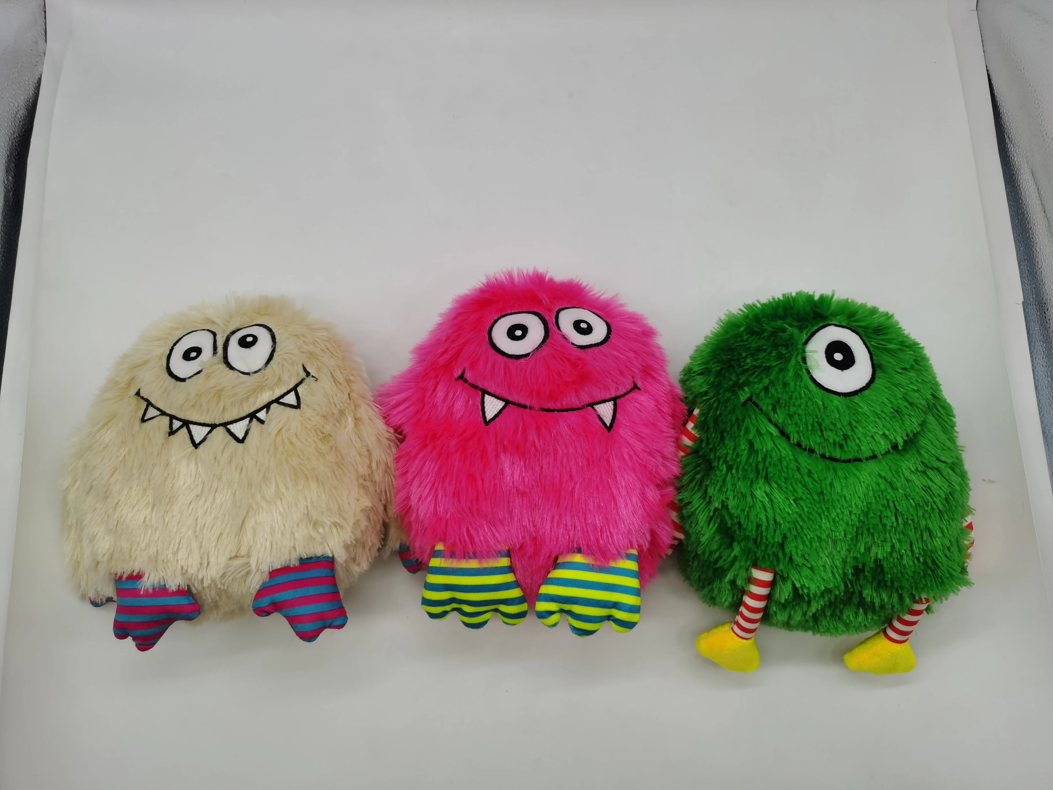 Cute Plush Little Monster Toy Artificial Fur Alien Animal Toys Stuffed Animal Toys OEM