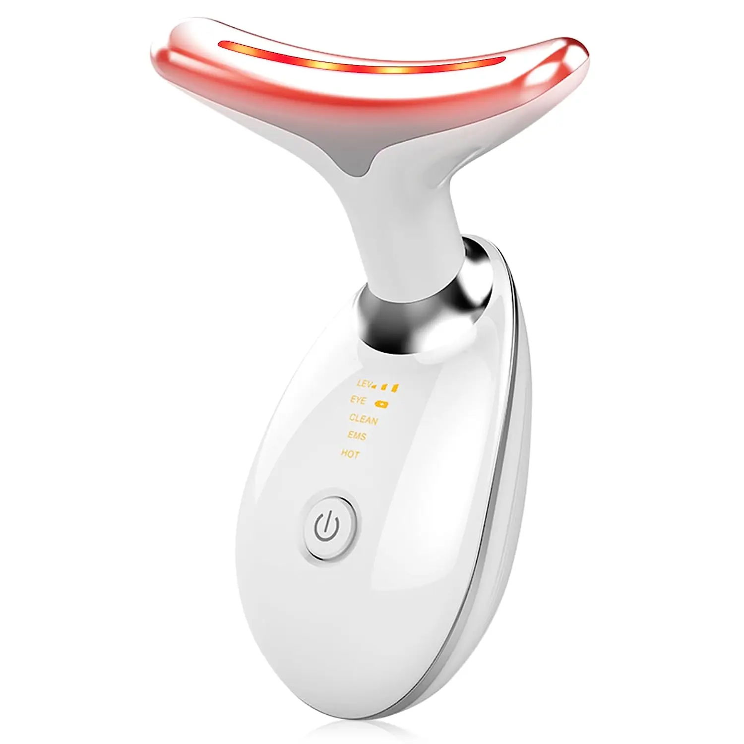 Wholesale Electric Vibrating V Shape Wrinkle Removal 7 Led Light Beauty Care Machine Face Neck Lifting Massager