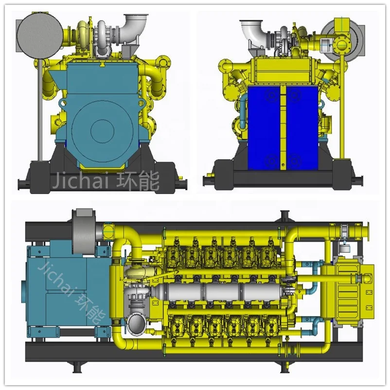 700GF-T LNG CNG methane gas engine