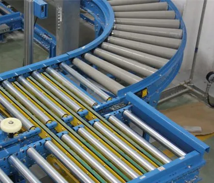 Warehouse Material Handling system roller conveyor system for products conveying