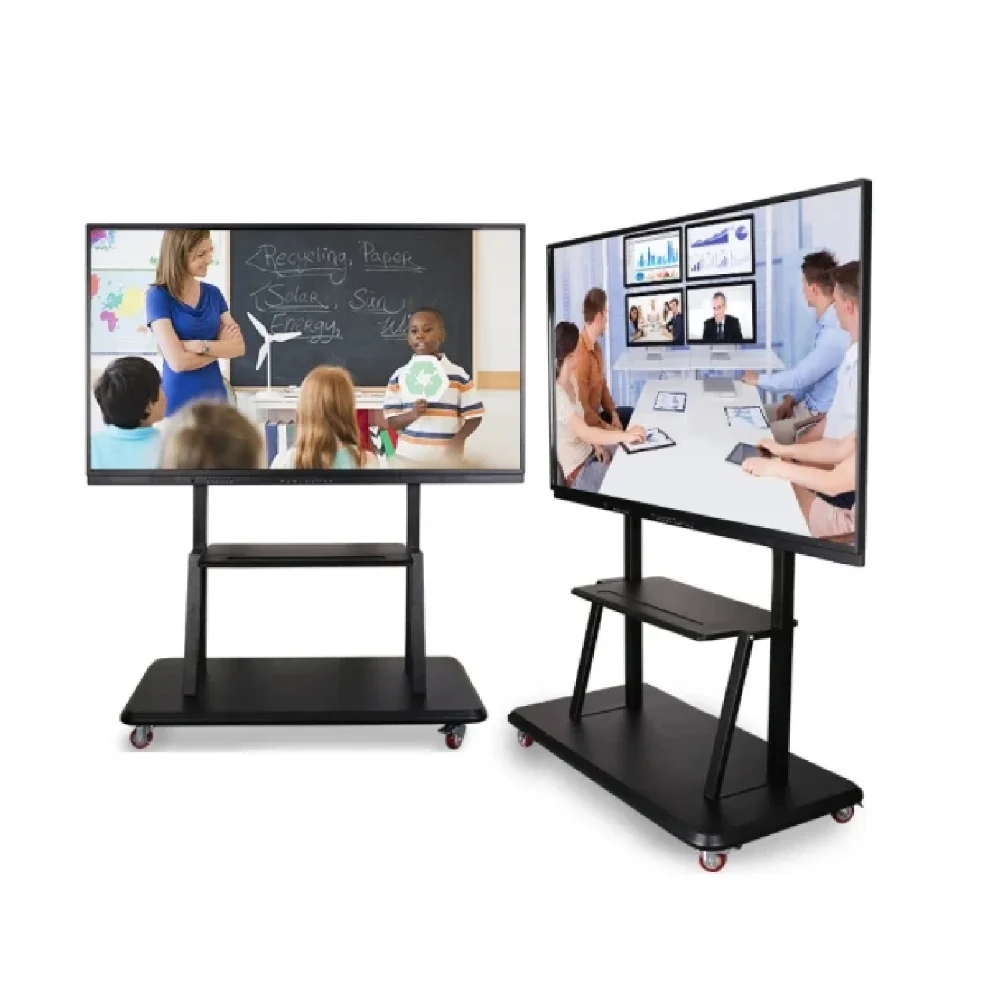 55 65 70 75 86 100 Inch smart screens Infrared interactive flat panel blackboard lcd touch screen office white board