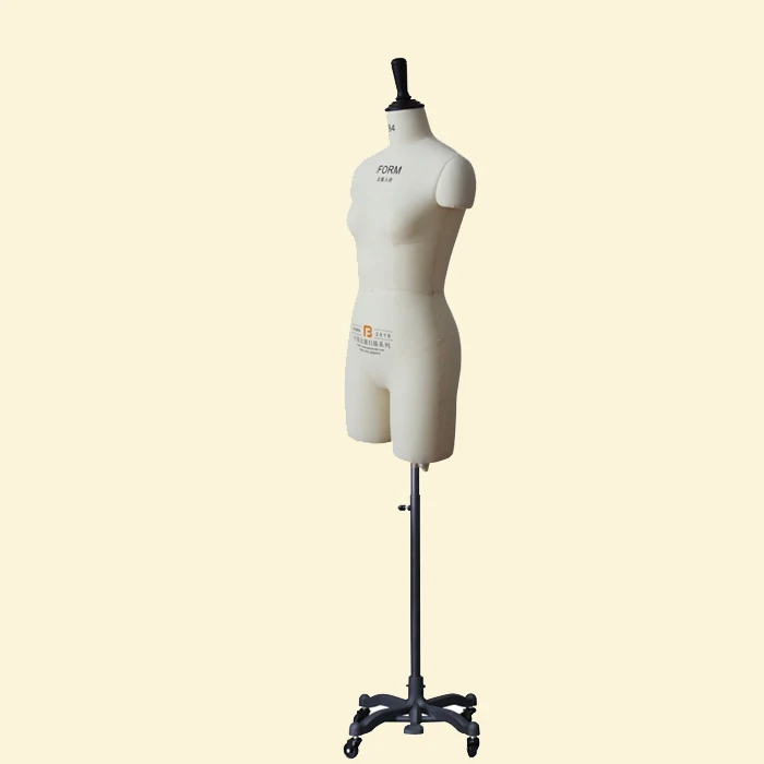 Upper body China standard female dummy and mannequin draping form on sale