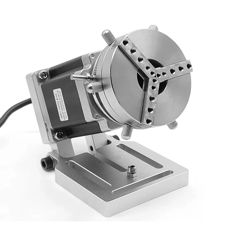 Лый ЧПУ гравер 69 серии кольцо ювелирные изделия Поворотная ось с пружинным зажимом зажим для волоконно-лазерной гравировальной машины 24 В