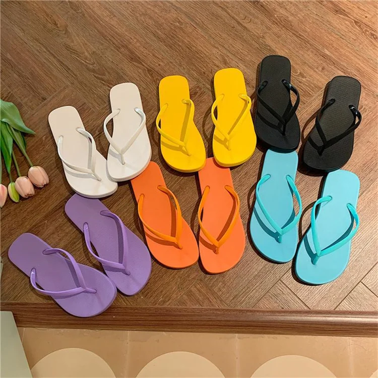 Delivery Fast Summer Ladies Casual Indoor Bathroom eva slippers Summer Beach Flip-Flops slippers For Women