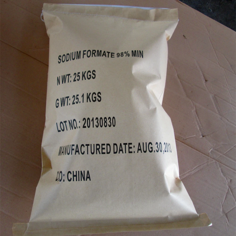 Sodium formate powder CAS 141-53-7 from well-established manufacturer