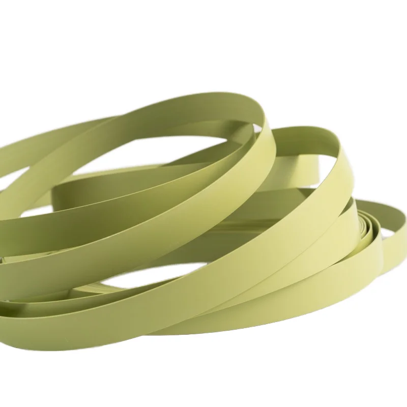 Good Quality Wood Grain Edge Banding Accessories Pvc Plastic Decoration Wood Edge Banding Strip for Furniture Cabinet