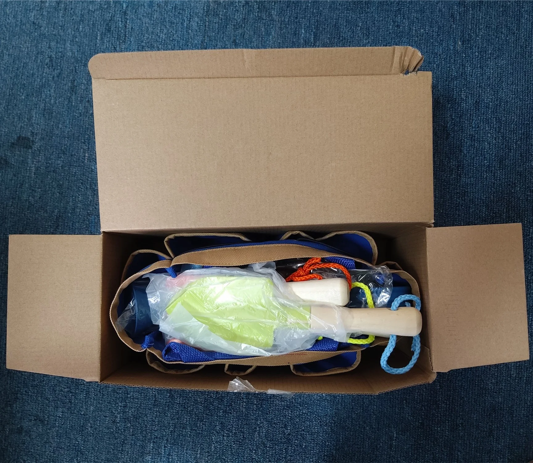 Children Garden Toys Metal shovel rake watering can kids garden tool set