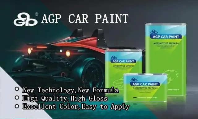 Factory Wholesale Car Auto Refinish Paint Auto Mirror Effect Acrylic Automotive Clearcoat
