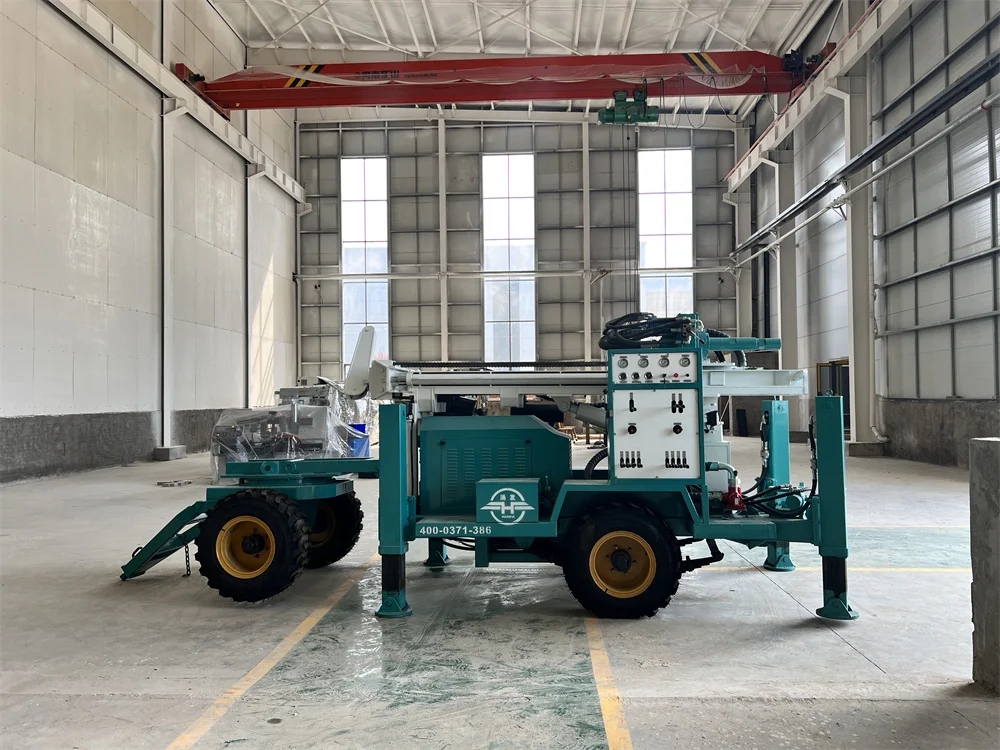 New improved version HFJ260T hydraulic Water borehole Well Drilling machine rig price