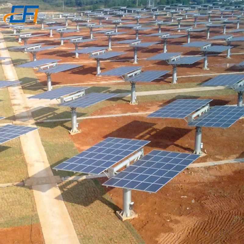 Solar Complete Mount Ground System Solar Tracking System Single Dual Axis Solar Sun Tracker