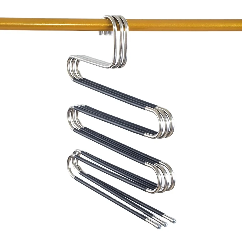Bestsellers Magic 5 Layers S Shape Hangers Space Saving Metal Hanger