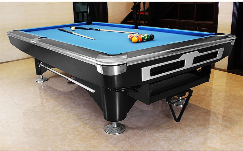 Professional wholesale of 7ft8ft9ft billiard table standard size solid wood slate billiard table