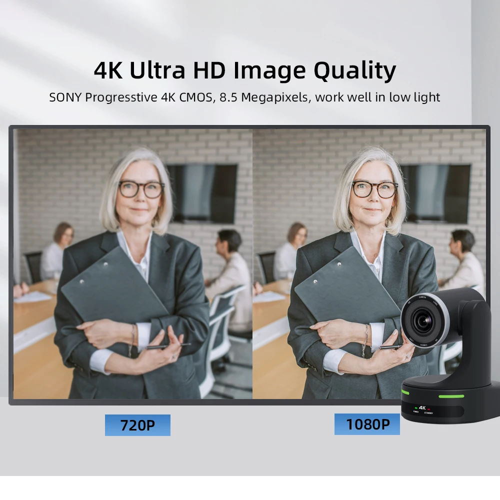 Super September new designs KT-UH86DH Teacher Speaker Pastor AI Tracking Church ptz camera 4k wired cameras