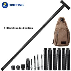2019 Wholesale Mountaineering Leisure Travel Sports Self Defense Tactical Walking Stick With Sword