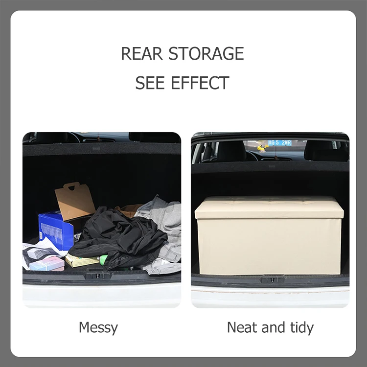 Подставка для кровати, складная скамейка из льняной ткани, серого цвета, для обуви, оттоманка