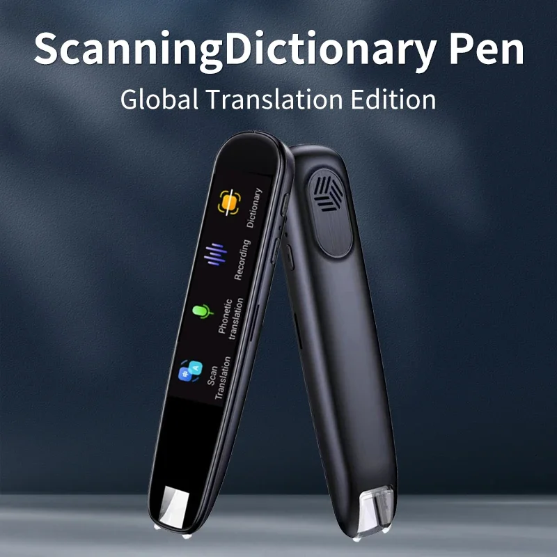 Smart Translator Talking Reading Pen Digital OCR Scanner Pen Language Translator Device with Voice Translator Dictionary Pen