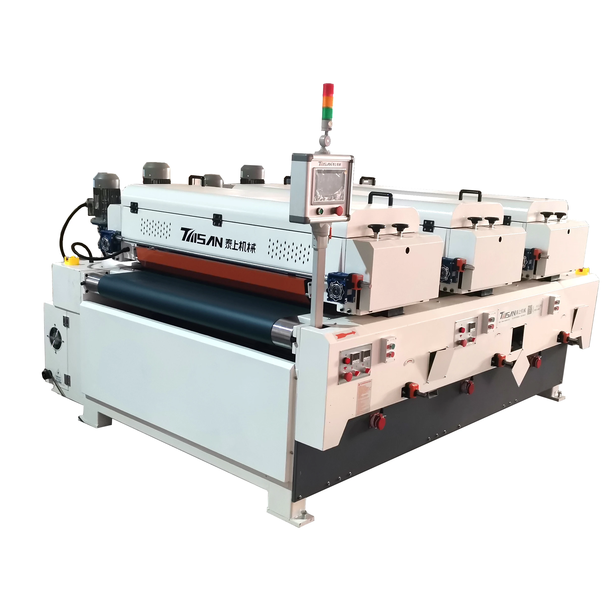 triple paint roller coater machine making in factory for painting flooring mdf plywood