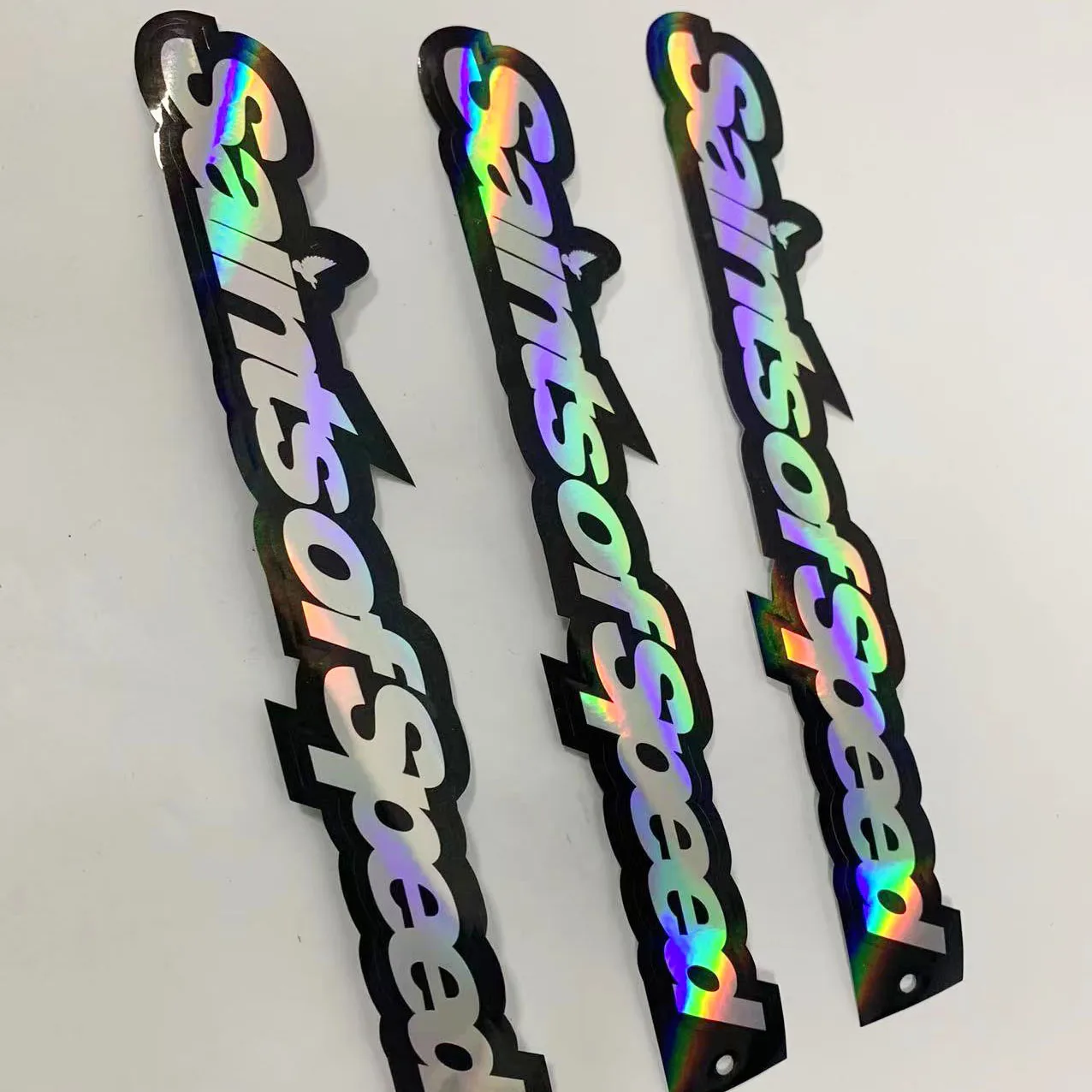 Custom Design Printing Waterproof Holographic Die Cutting Hologram Laser Label Stickers