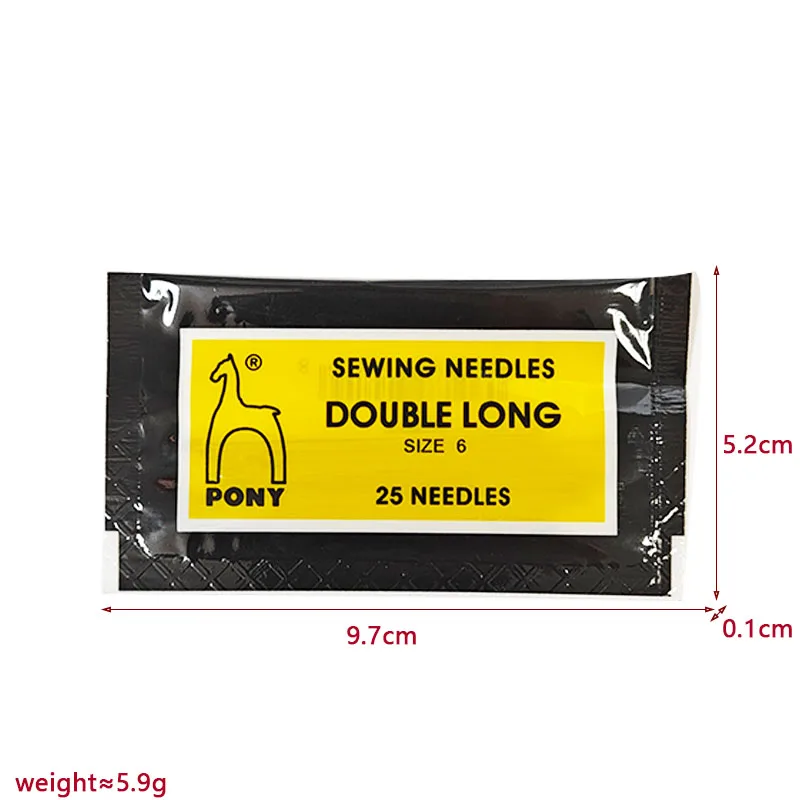 Manufacturers direct sales of India PONY brand hand-stitched embroidery needles each specification gold tail 25 pieces