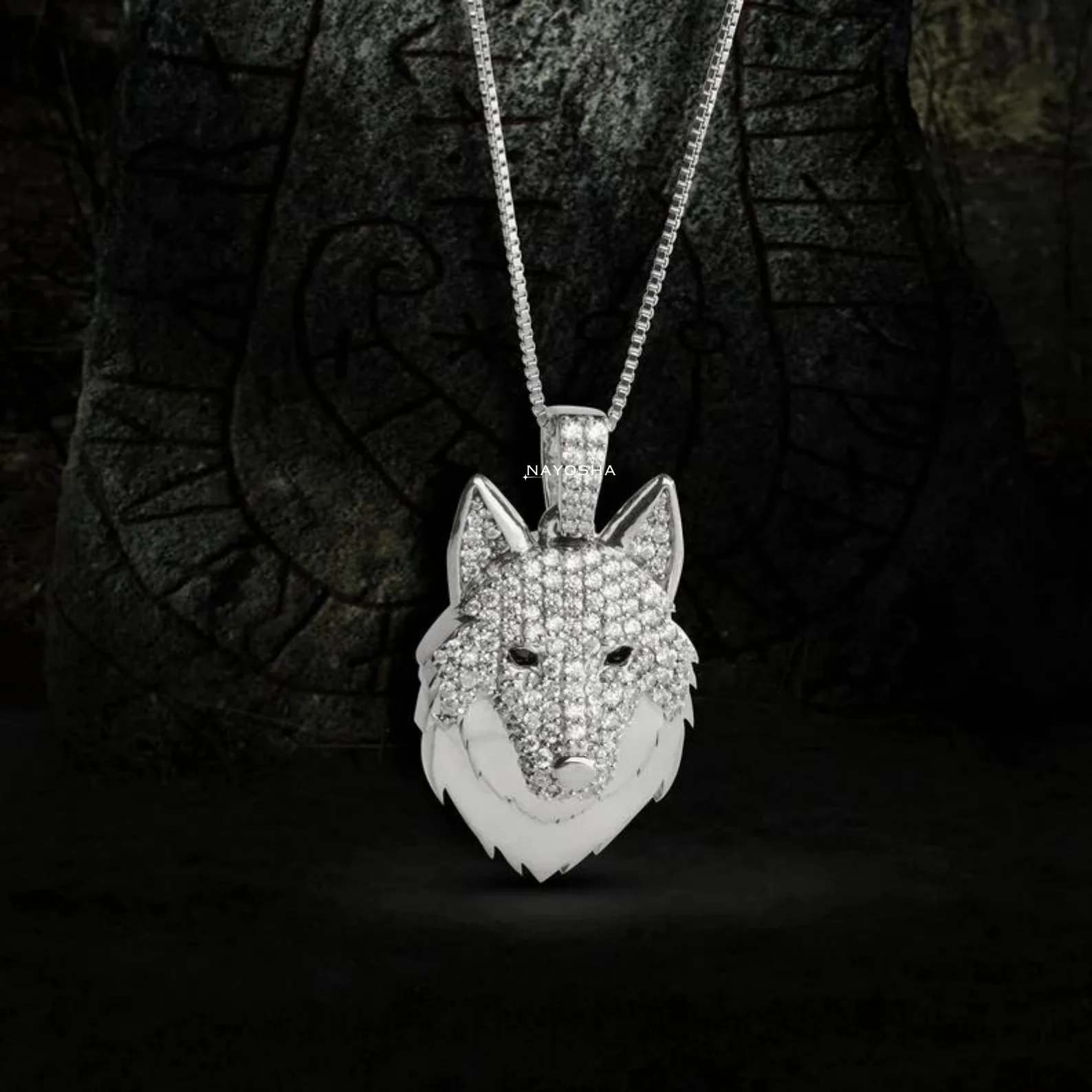 Biker Stainless steel jewelry wild boar eagle shape charms Norse viking hip hop wolf pendant for men & women