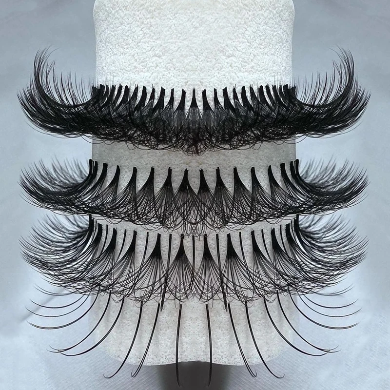 Anrolash Soft Eyelash Extension Cashmere Individual Lashes Wholesale Silk Private Label Black Mink Volume Eyelash Extensions