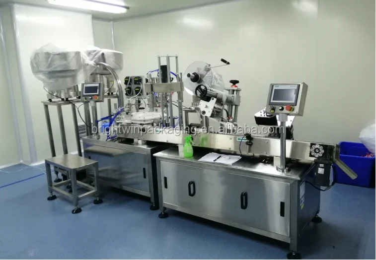 automatic 50ml bottling line mini bottle filling machine automatic mini bottle filling machine
