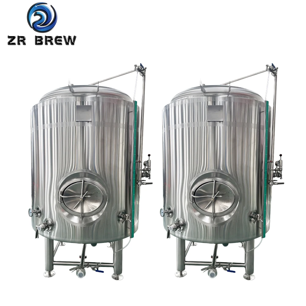 15bbl 5000l 7bbl Brite Beer Tank High Quality Double Wall Stainless Steel Conical Bright Beer Tank