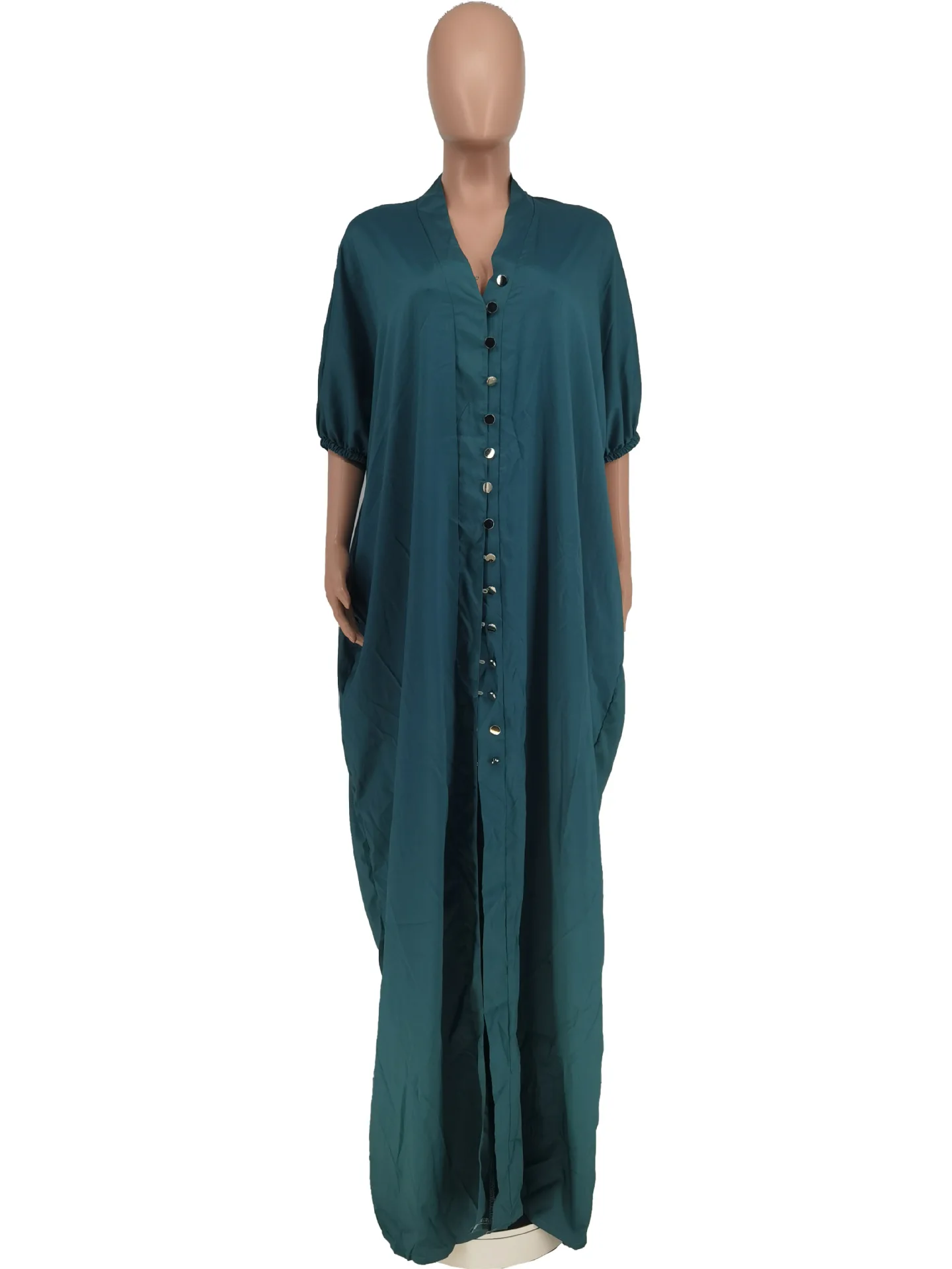 Wholesale Dubai Solid Color Simple Modest Islamic Clothing Abaya Muslim Cardigan Dresses For Women Abaya