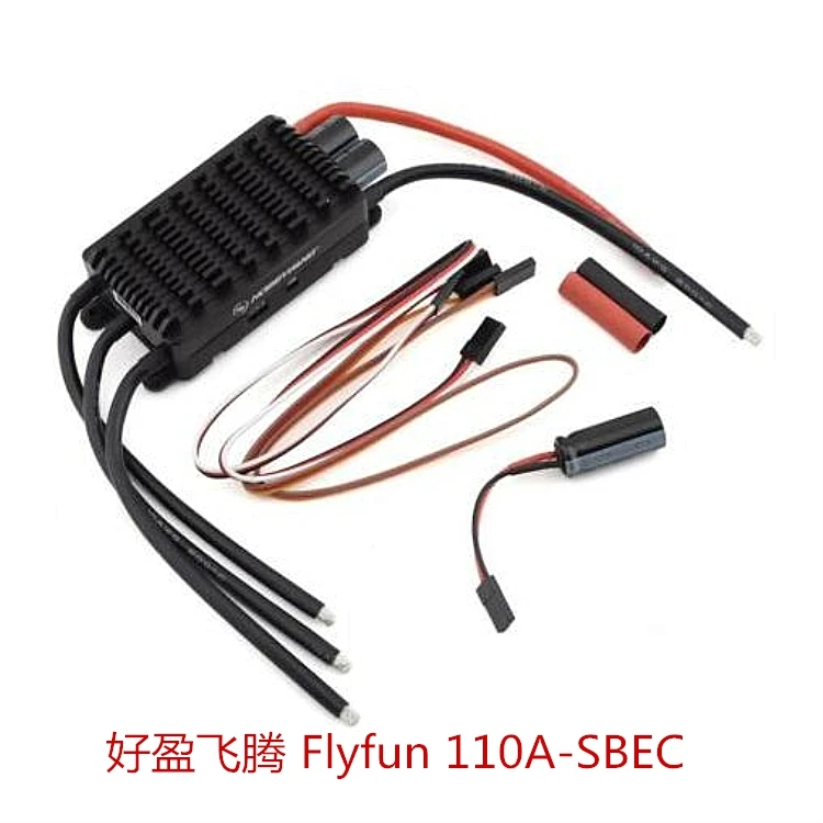 Регулятор скорости Hobbywing FlyFun V5 110A бесщеточный ESC 6-14S Lipo с функцией Део HV OPTO SBEC для квадрокоптера на дистанционном