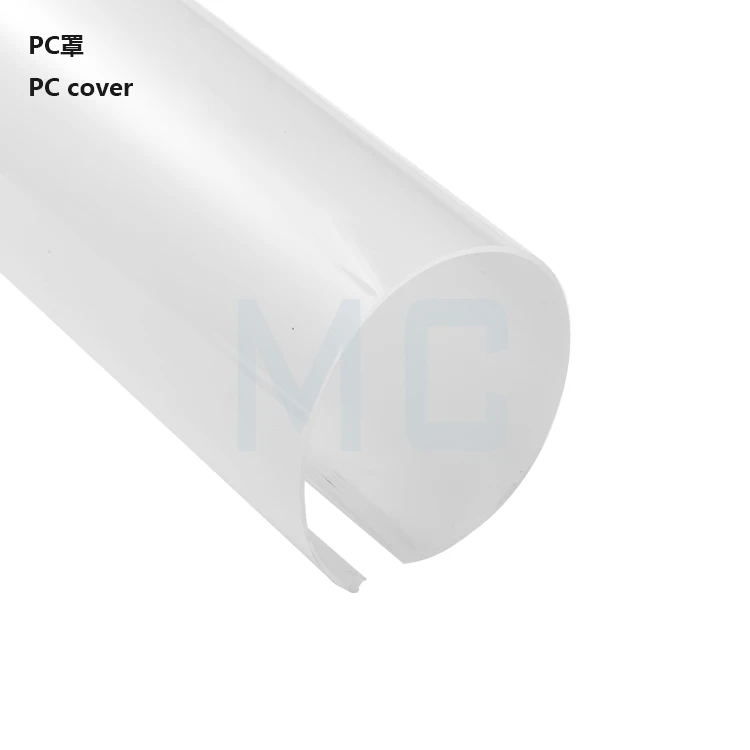 ZM linear lighting 60mm round aluminium profiles for led strip use as hanging rail Round aluminum LED profile