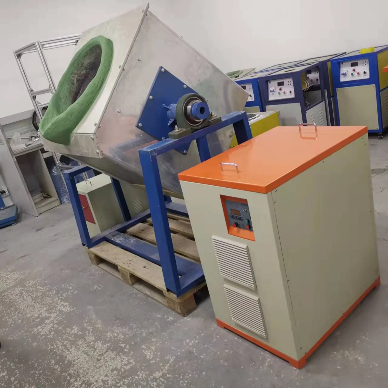 Professional Made Medium Electric  Metal Induction Melting  Furnace