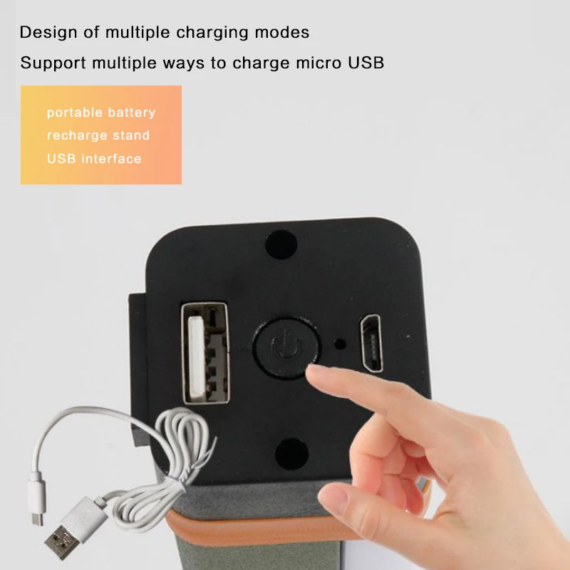 Новая многофункциональная портативная светодиодная наружная лампа для кемпинга с usb-зарядкой, противомоскитная функция, аварийная лампа