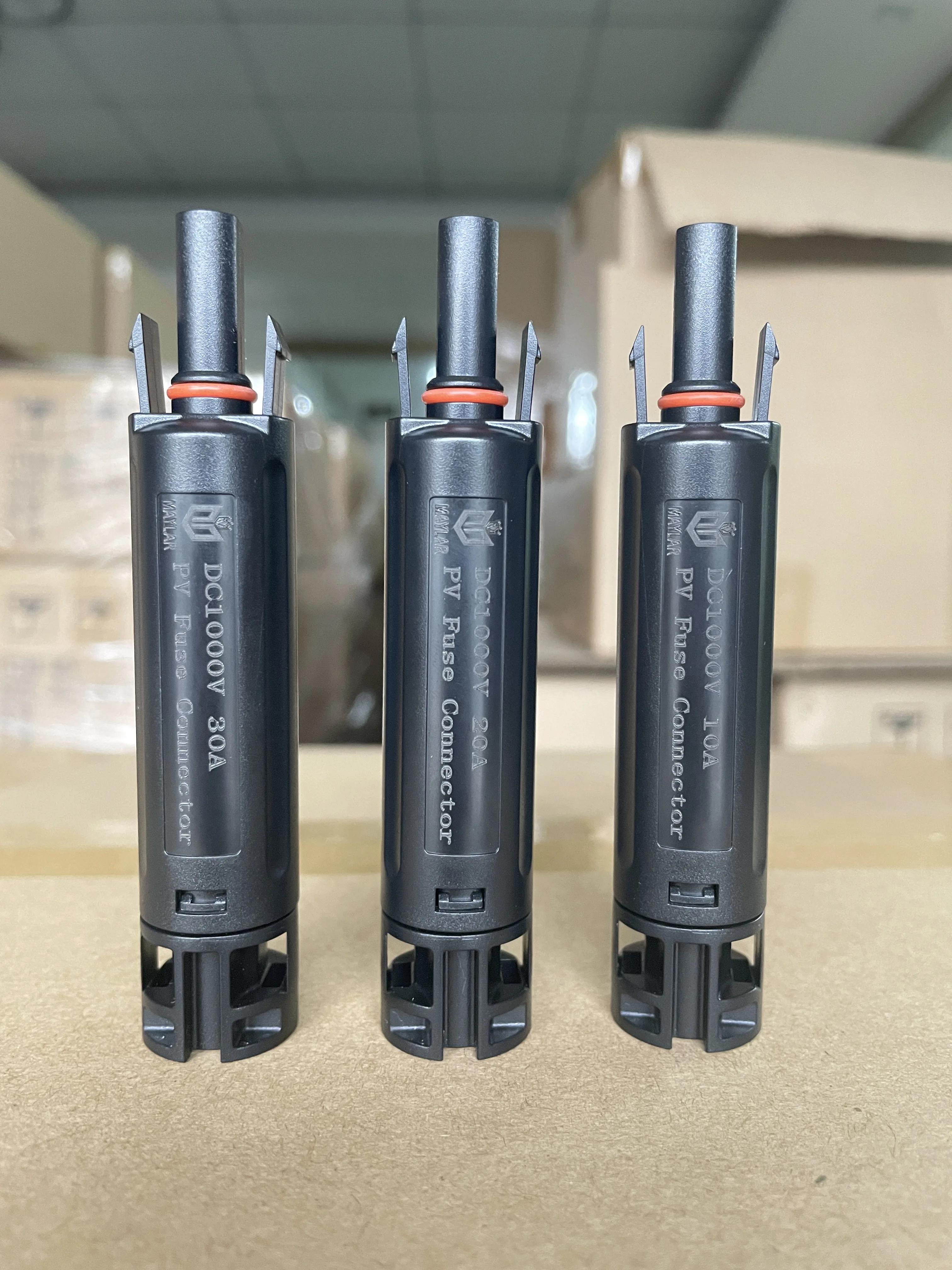 Коннектор солнечного предохранителя PV 10A 15A 20A 30A 1000VDC предохранитель для использования F IP68 PPO солнечных панелей